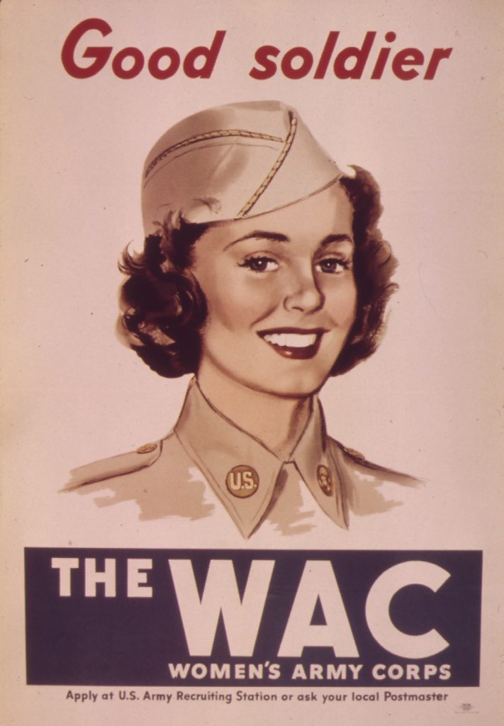 Good Soldier WWII WAC Recruiting Poster – Women of World War II