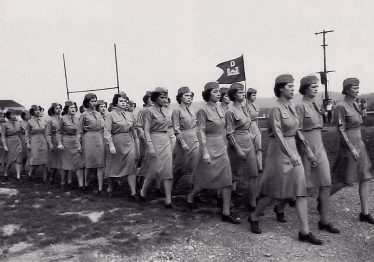 Wac Detachment Marching At Oak Ridge Tennessee Women Of World War Ii