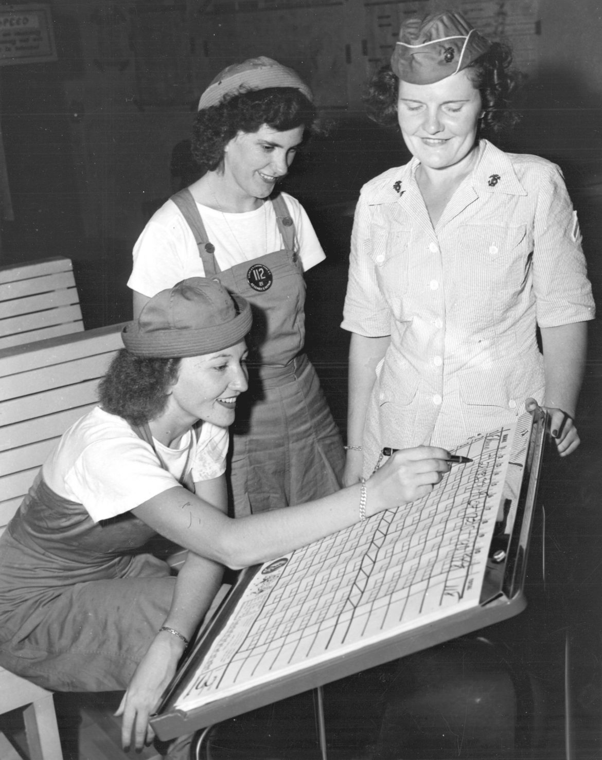 women-marines-go-bowling-women-of-world-war-ii