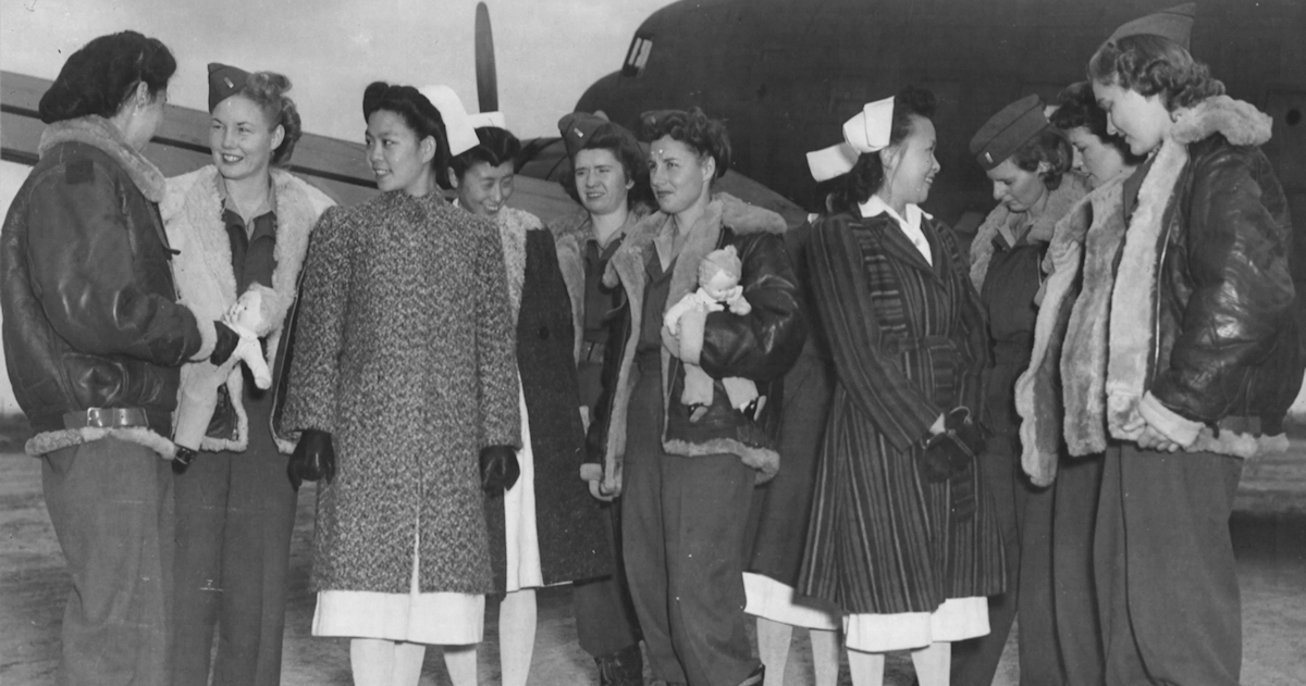 Flying Nurses Arrive in China – Women of World War II